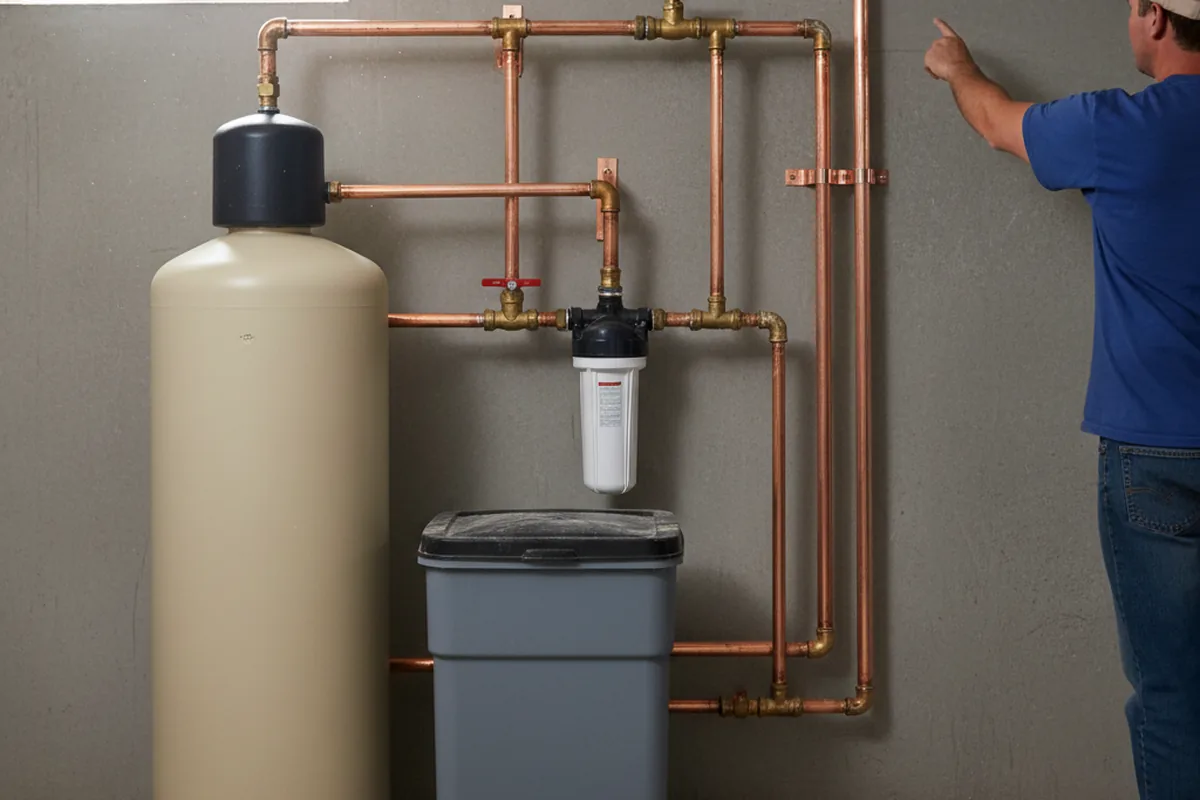 Whole-house water treatment system installed in Hornell